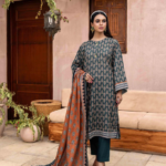 Zesh Khaddar 3Pcs Unstitched Winter Collection